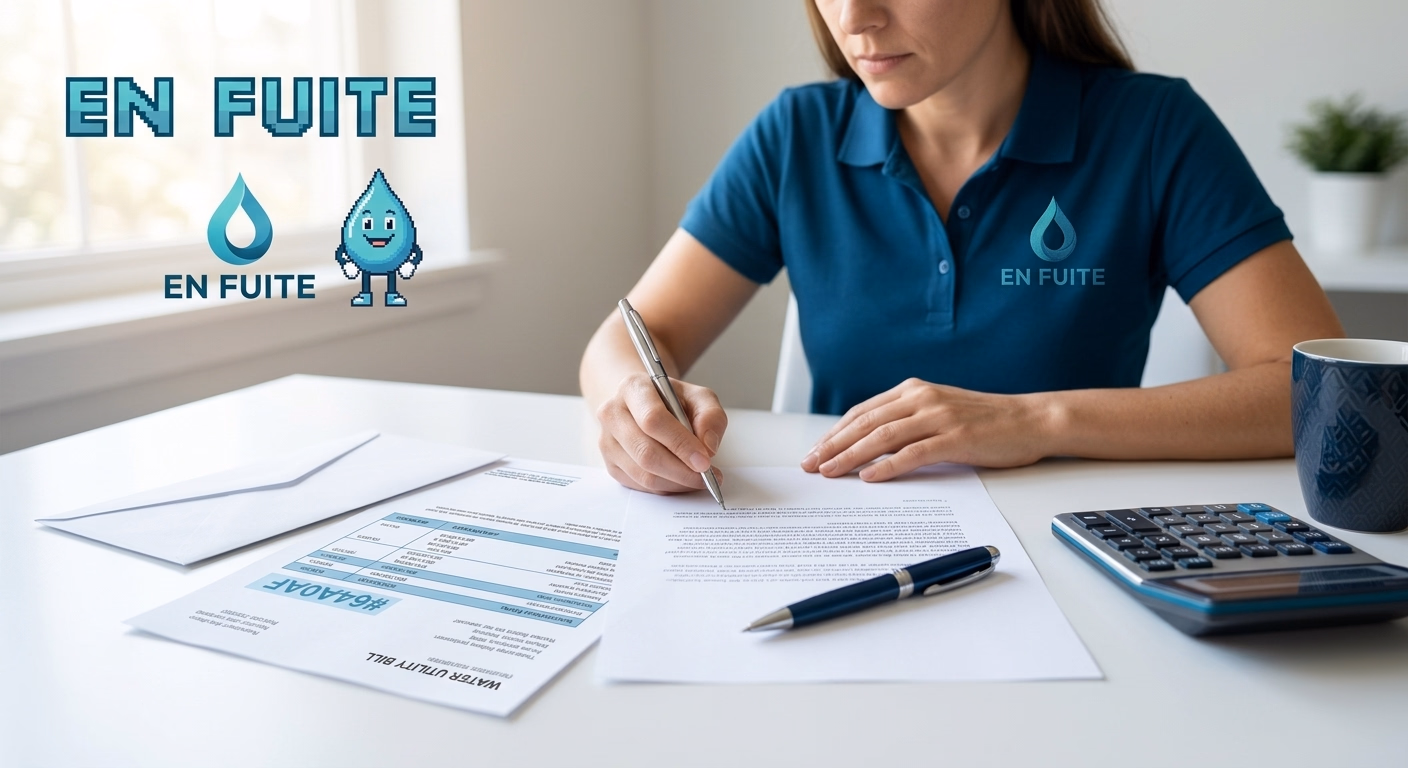 Lettre type contestation facture eau : modèle gratuit